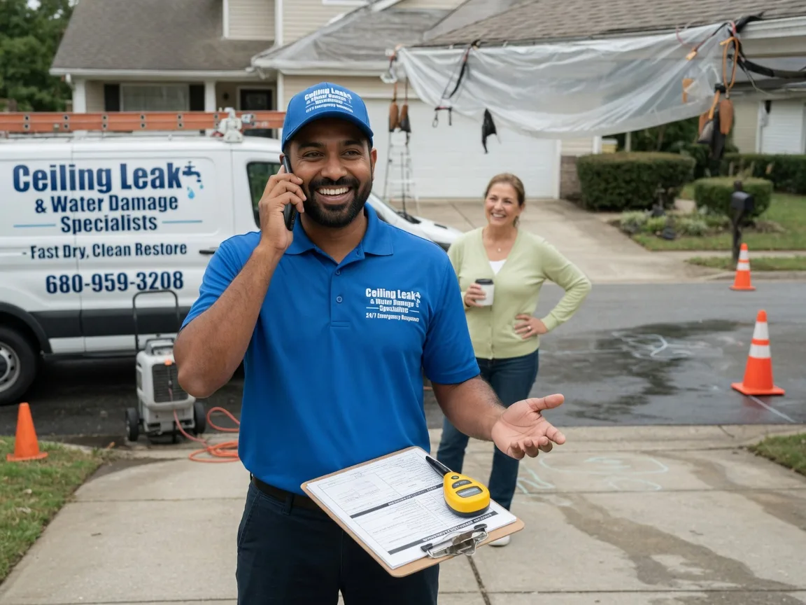 Ceiling Leak Cleanup Three Rivers, MI FAQs